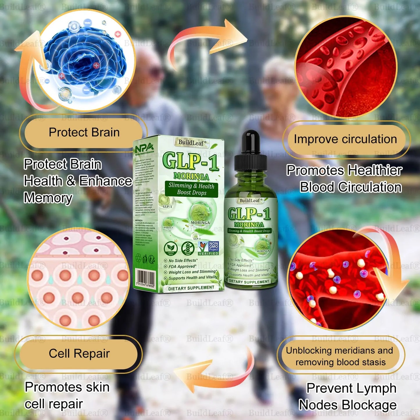 🔥Hot Sale 50% OFF🔥Trizepatide GLP-1 Moringa Slimming & Health Boost Drops