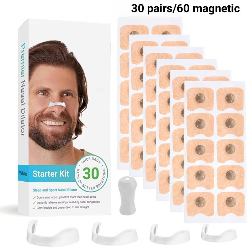🔥Hot Sale🔥Anti Snoring Magnetic Nose Strips
