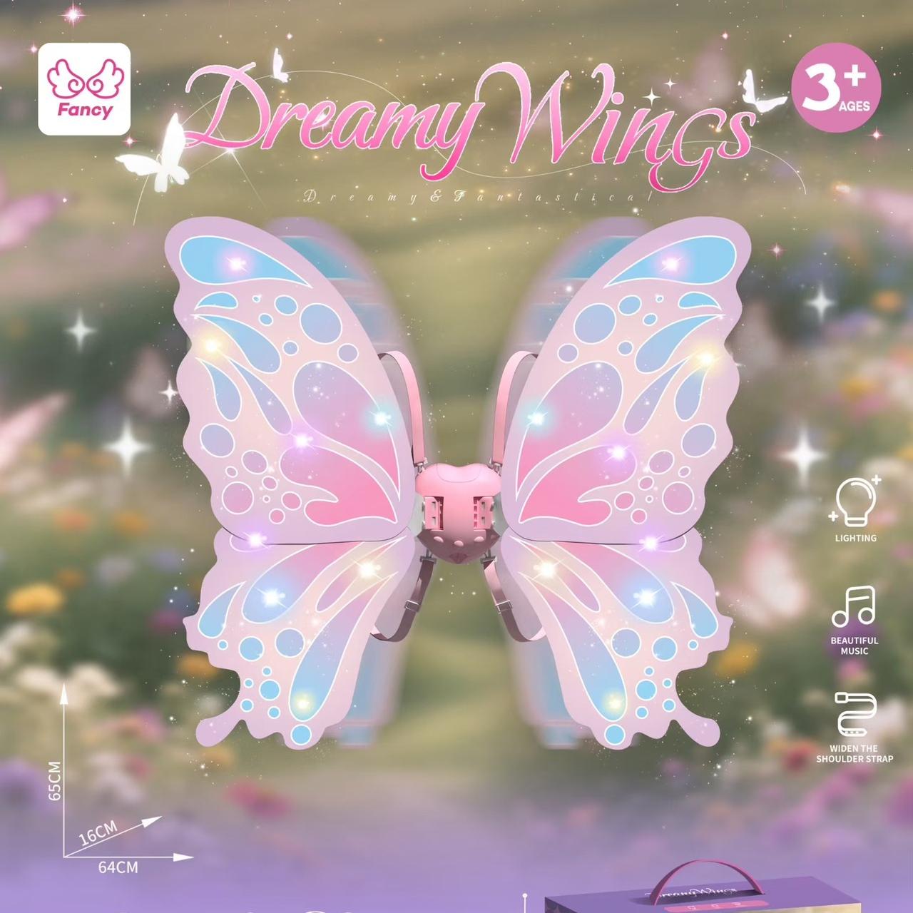 🔥Hot Sale 50% OFF🔥Light Up Fairy Wings for Girls