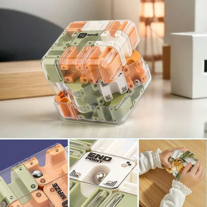 🔥Hot Sale 50% OFF🔥3D Rolling Ball Maze Cube