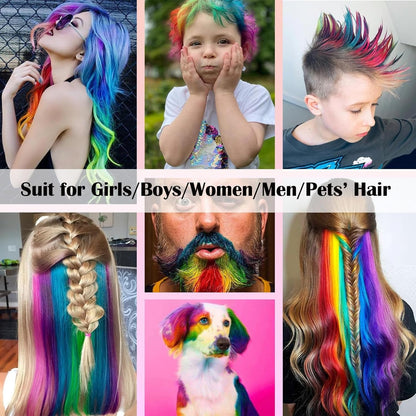 🔥Hot Sale 50% OFF🔥-Festive Fun Hair Chalk Combs✨