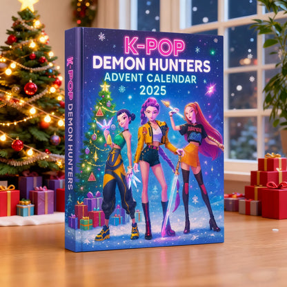 🔥Last Day 50% OFF -🎄Kpop Demon Hunters Advent Calendar 2025