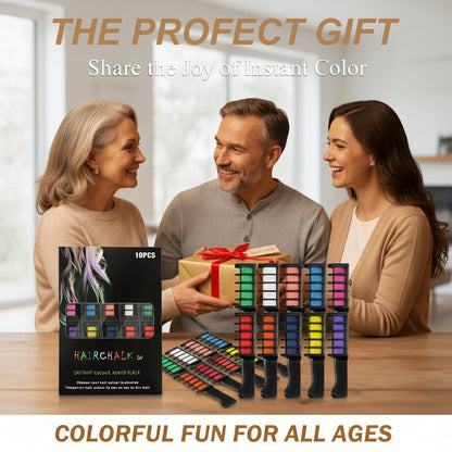 🔥Hot Sale 50% OFF🔥-Festive Fun Hair Chalk Combs✨