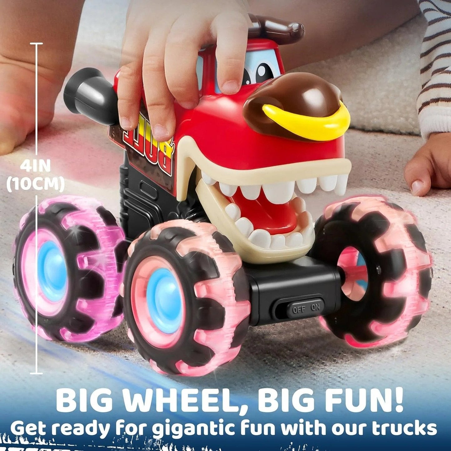 🔥Hot Sale 50% OFF🔥JOYIN Toys for Kids 3 Pack Monster Truck Toy