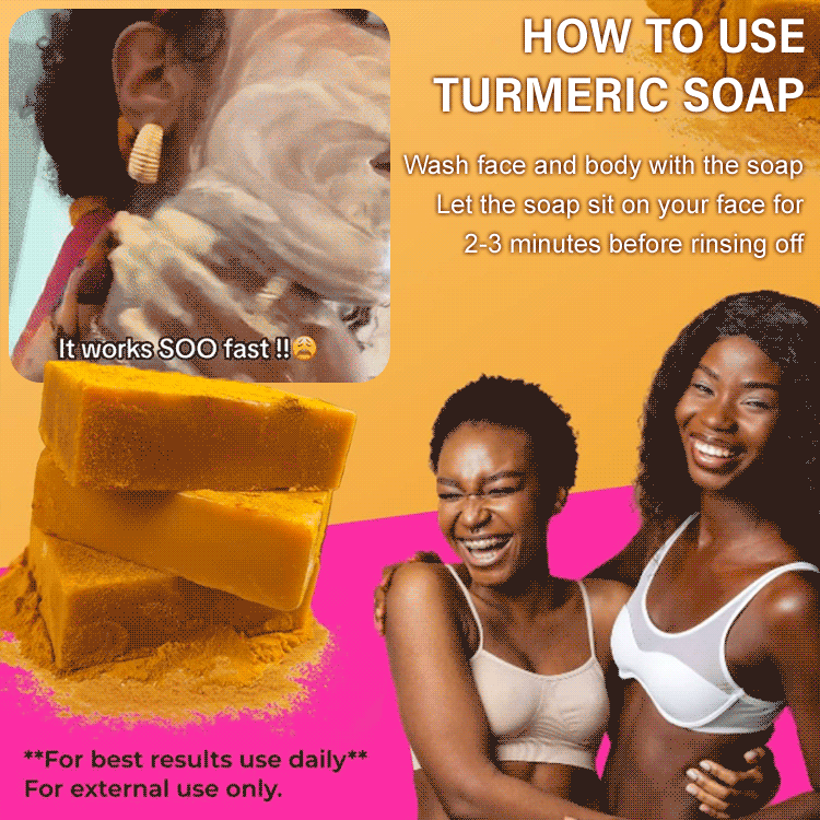 🔥Hot Sale 50% OFF🔥[Magic Spot Removal]Turmeric Kojic Acid De-darkening Handmade Soap