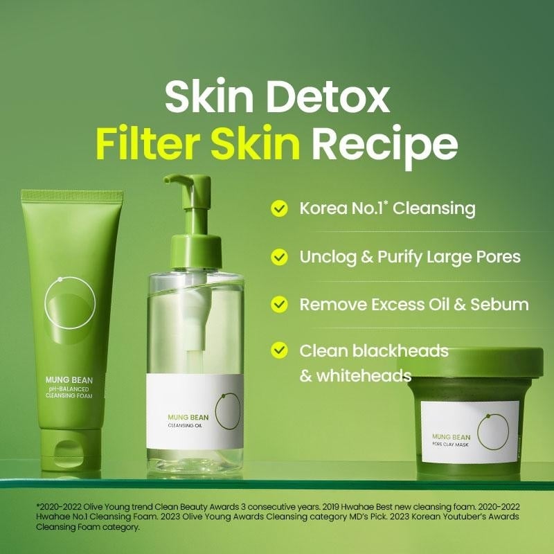🔥Limited Time Discount🔥Skin Detox Trio Set with Mung Bean Complex