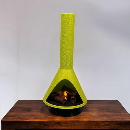🔥Hot Sale 🔥 Miniature Mid-Century Modern-style LED Fireplace