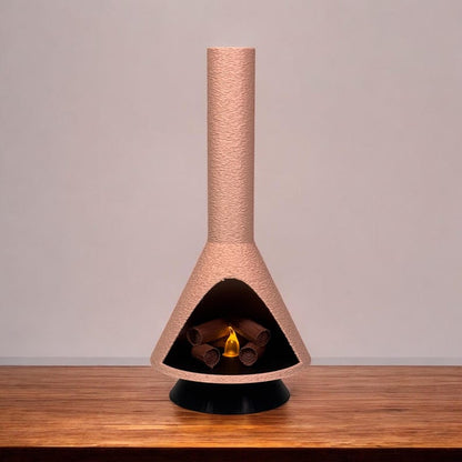 🔥Hot Sale 🔥 Miniature Mid-Century Modern-style LED Fireplace