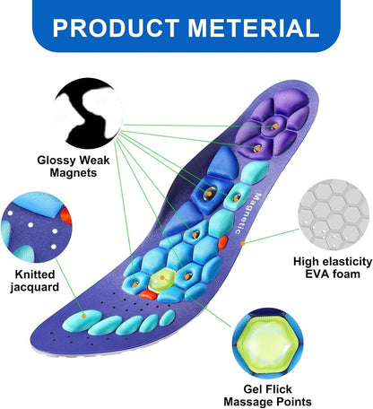 🏆Flash Sale⚡ 50K+ SOLD! Almost Gone-💥Plantar Fasciitis High Arch Shock Absorbing Insoles