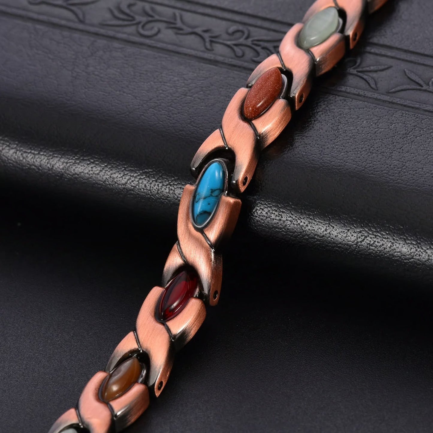 🔥Hot Sale 50% OFF🔥Magnetic Copper Bracelet – Pure Solid Copper with 3800 Gauss Powerful Magnets