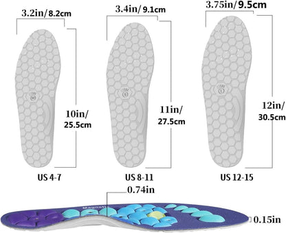 🏆Flash Sale⚡ 50K+ SOLD! Almost Gone-💥Plantar Fasciitis High Arch Shock Absorbing Insoles