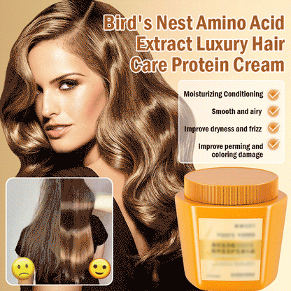 🔥Hot Sale 50% OFF🔥Amino Acid Essence Luxury Nourishing Hair Protein Cream