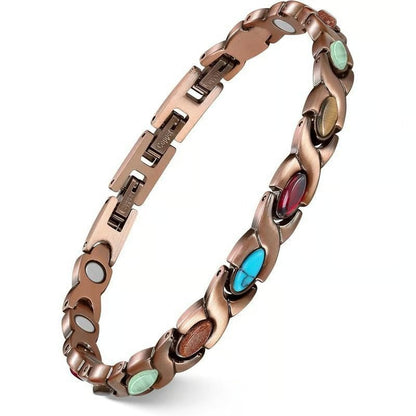 🔥Hot Sale 50% OFF🔥Magnetic Copper Bracelet – Pure Solid Copper with 3800 Gauss Powerful Magnets