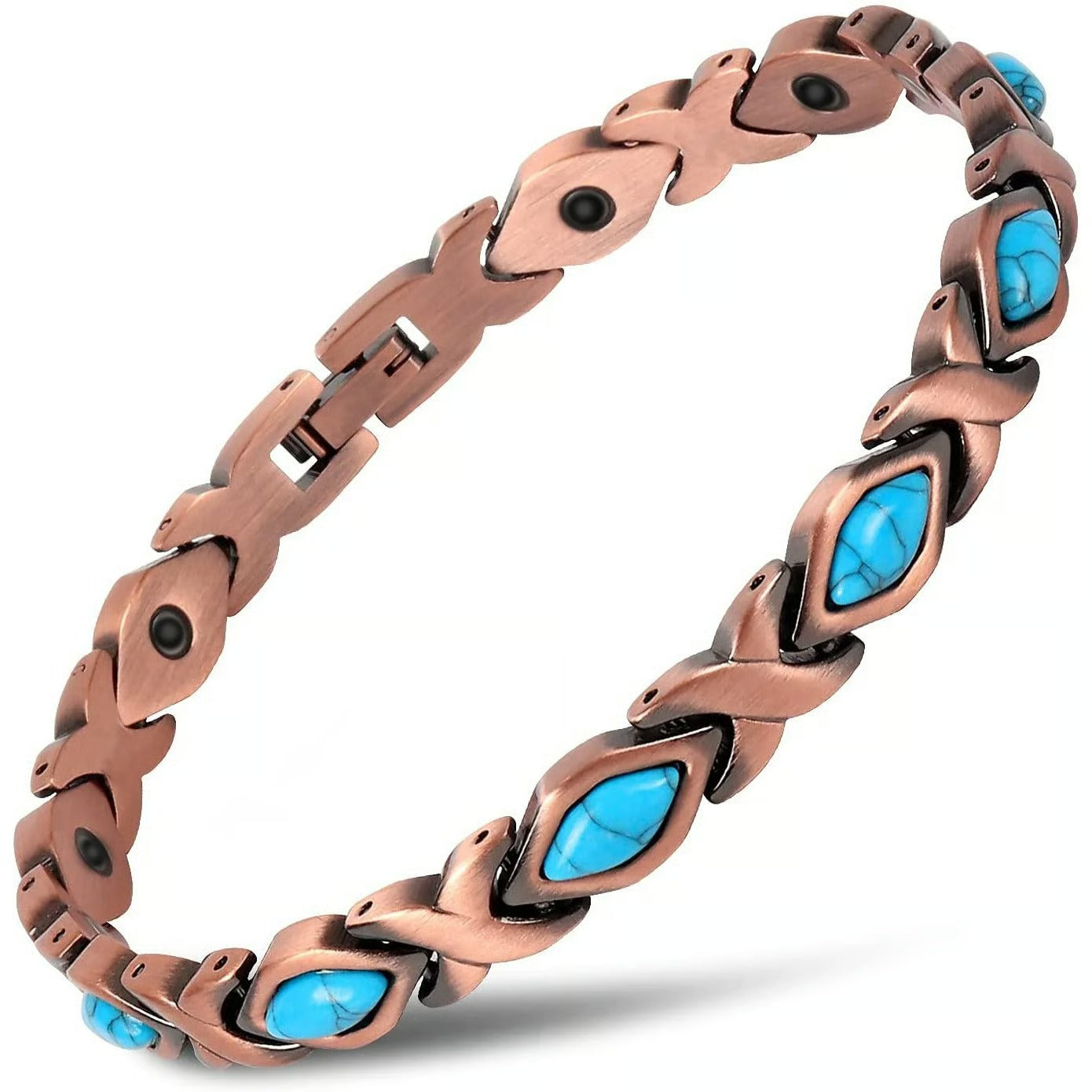 🔥Hot Sale 50% OFF🔥Magnetic Copper Bracelet – Pure Solid Copper with 3800 Gauss Powerful Magnets