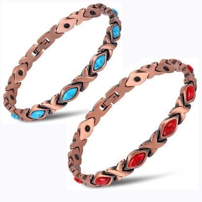 🔥Hot Sale 50% OFF🔥Magnetic Copper Bracelet – Pure Solid Copper with 3800 Gauss Powerful Magnets