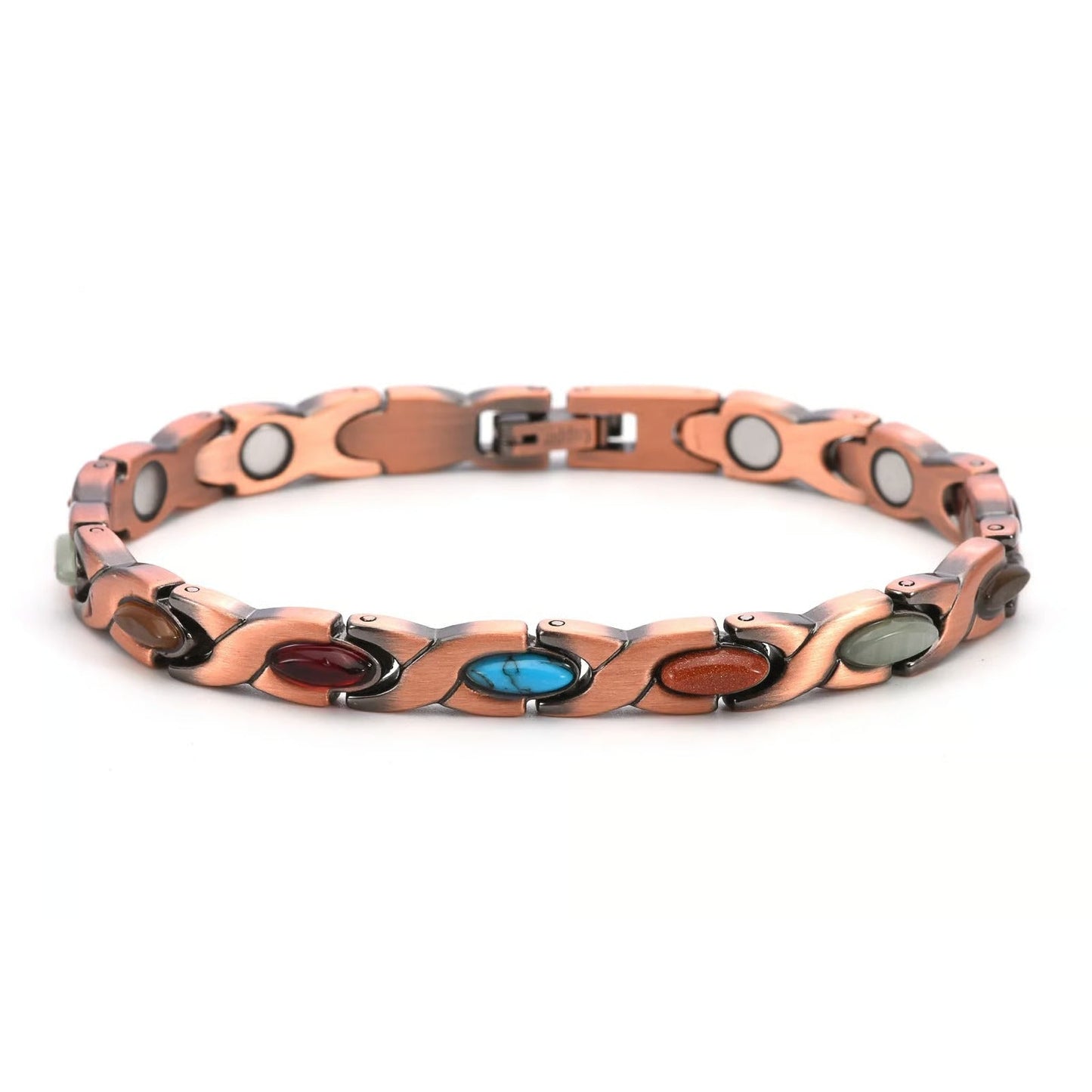 🔥Hot Sale 50% OFF🔥Magnetic Copper Bracelet – Pure Solid Copper with 3800 Gauss Powerful Magnets