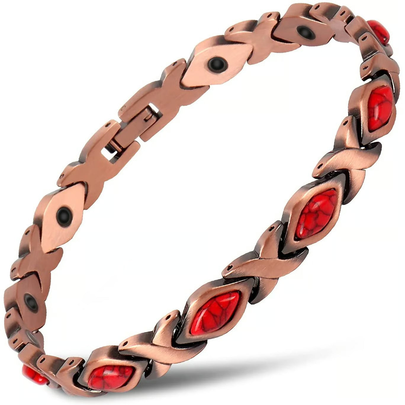 🔥Hot Sale 50% OFF🔥Magnetic Copper Bracelet – Pure Solid Copper with 3800 Gauss Powerful Magnets